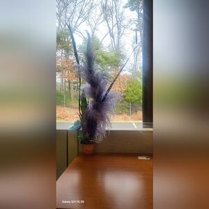 Purple and Blue Floral Arrangement